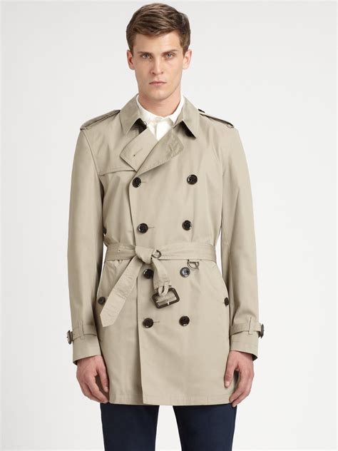 burberry double breasted jacket for men|burberry men's winter jacket.